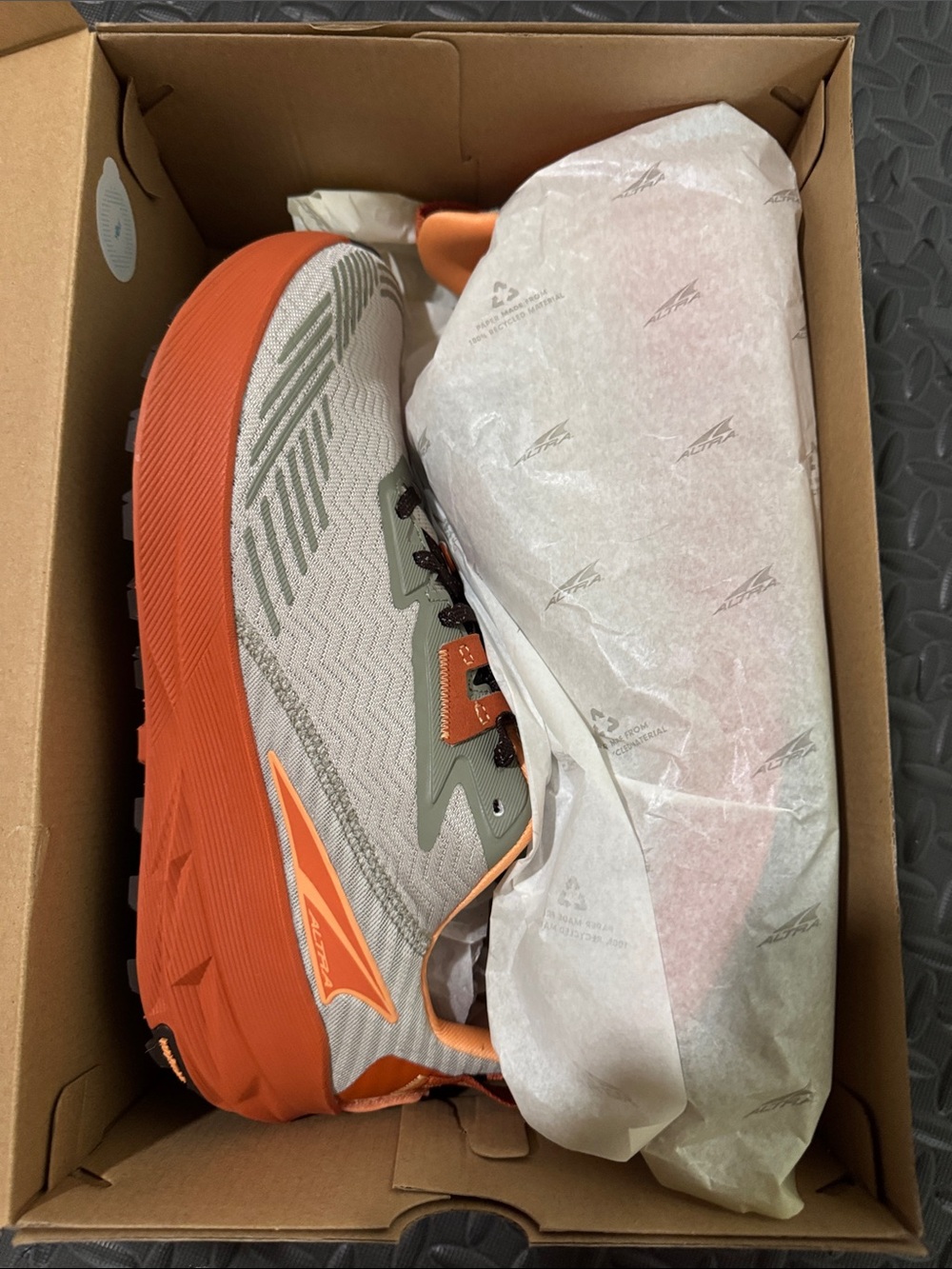 Altra Experience Wild Men's Running Shoe - Gray and Orange